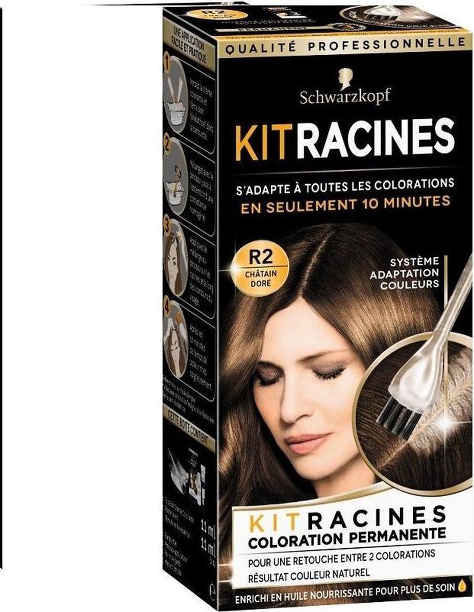 Schwarskopf Wortel Kleur Kit Goudbruin: 11 ml