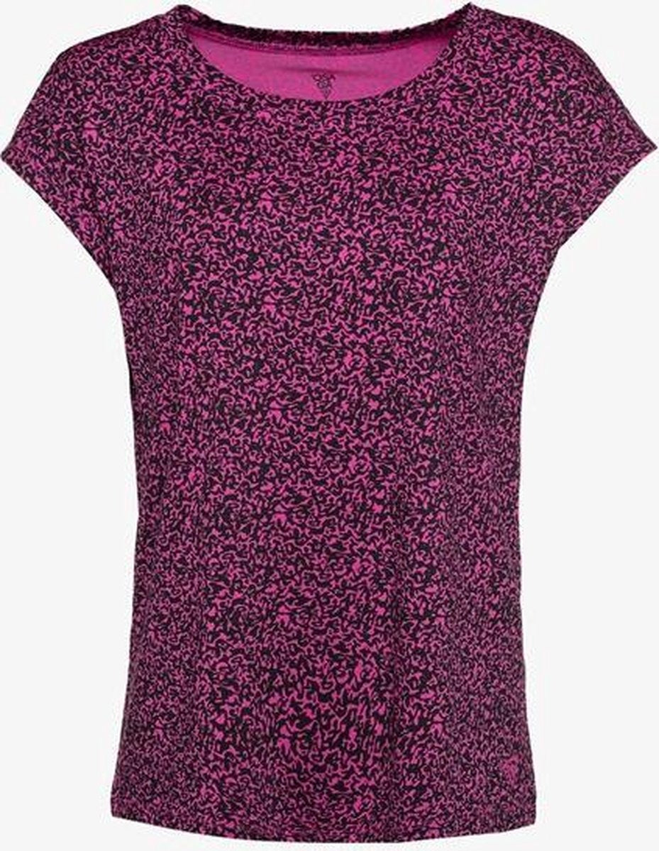 Osaga dames sport T-shirt met print - Roze - Maat L