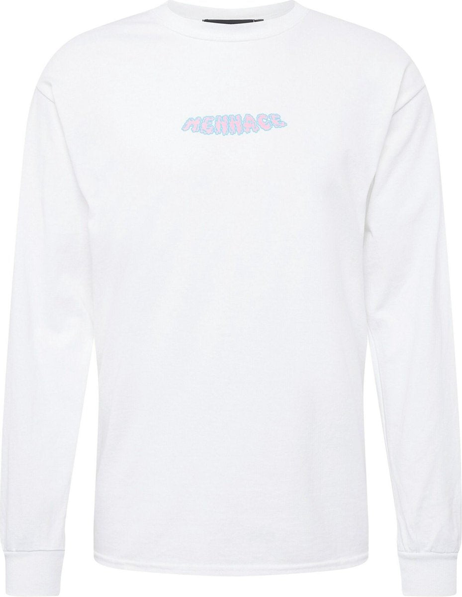 Mennace shirt worldwide Blauw-M