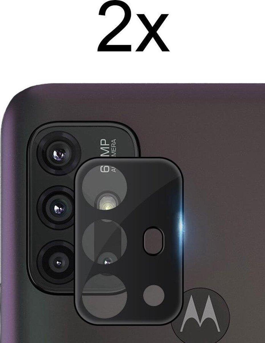 Beschermglas Motorola G10 Screenprotector - Camera Lens Screenprotector - 2x