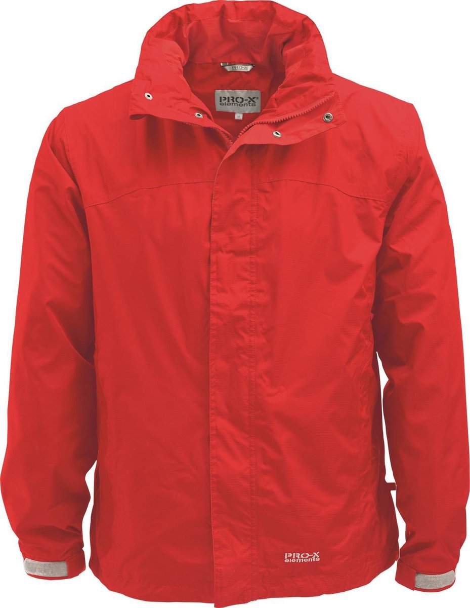Pro-x Elements Regenjas Meran Heren Polyester Rood Maat 5xl