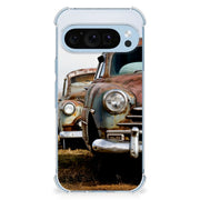 Google Pixel 9 | 9 Pro Anti-shock Hoesje met foto Vintage Auto