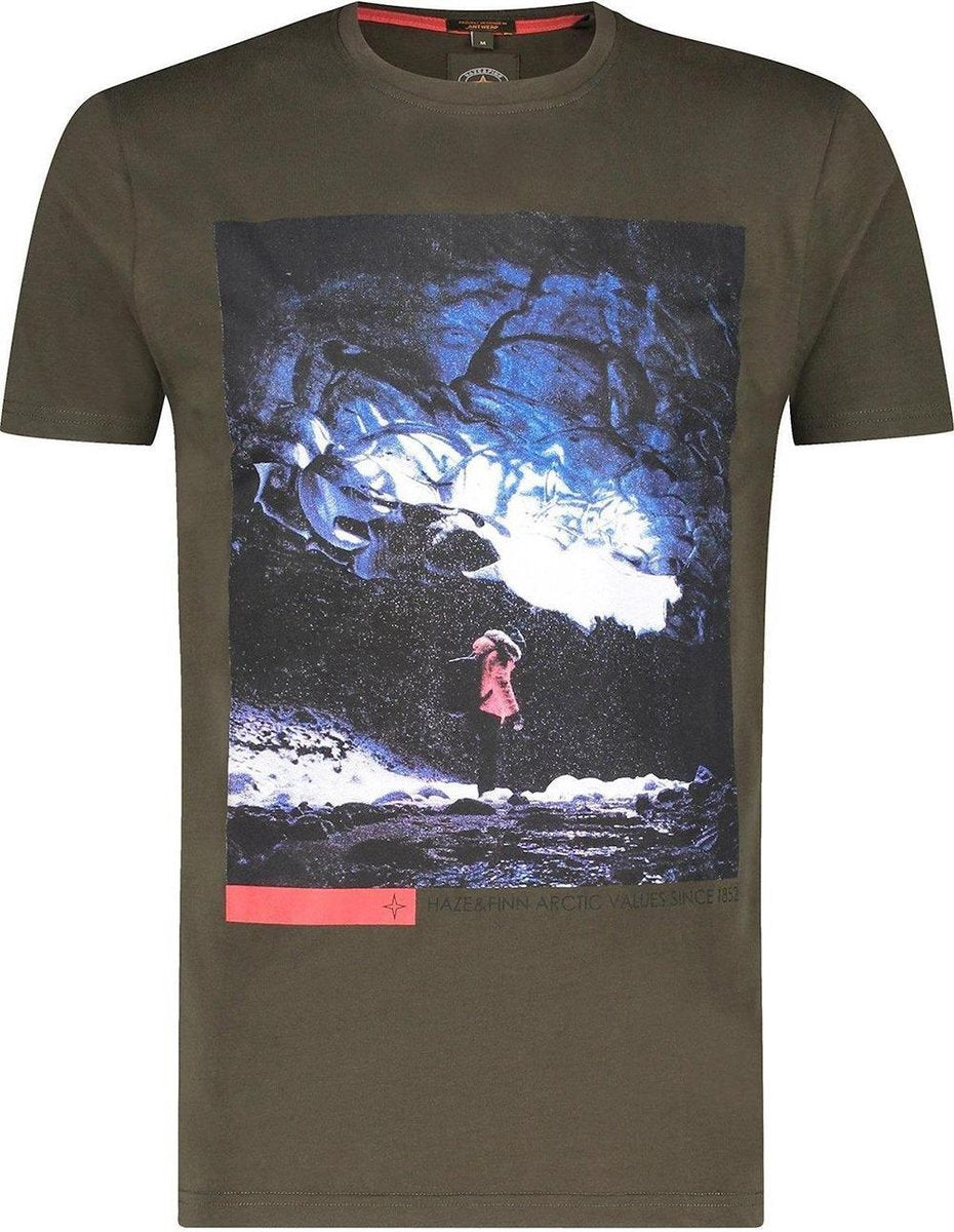 Tee Photoprint Glacier Mu15 0003 Army Green