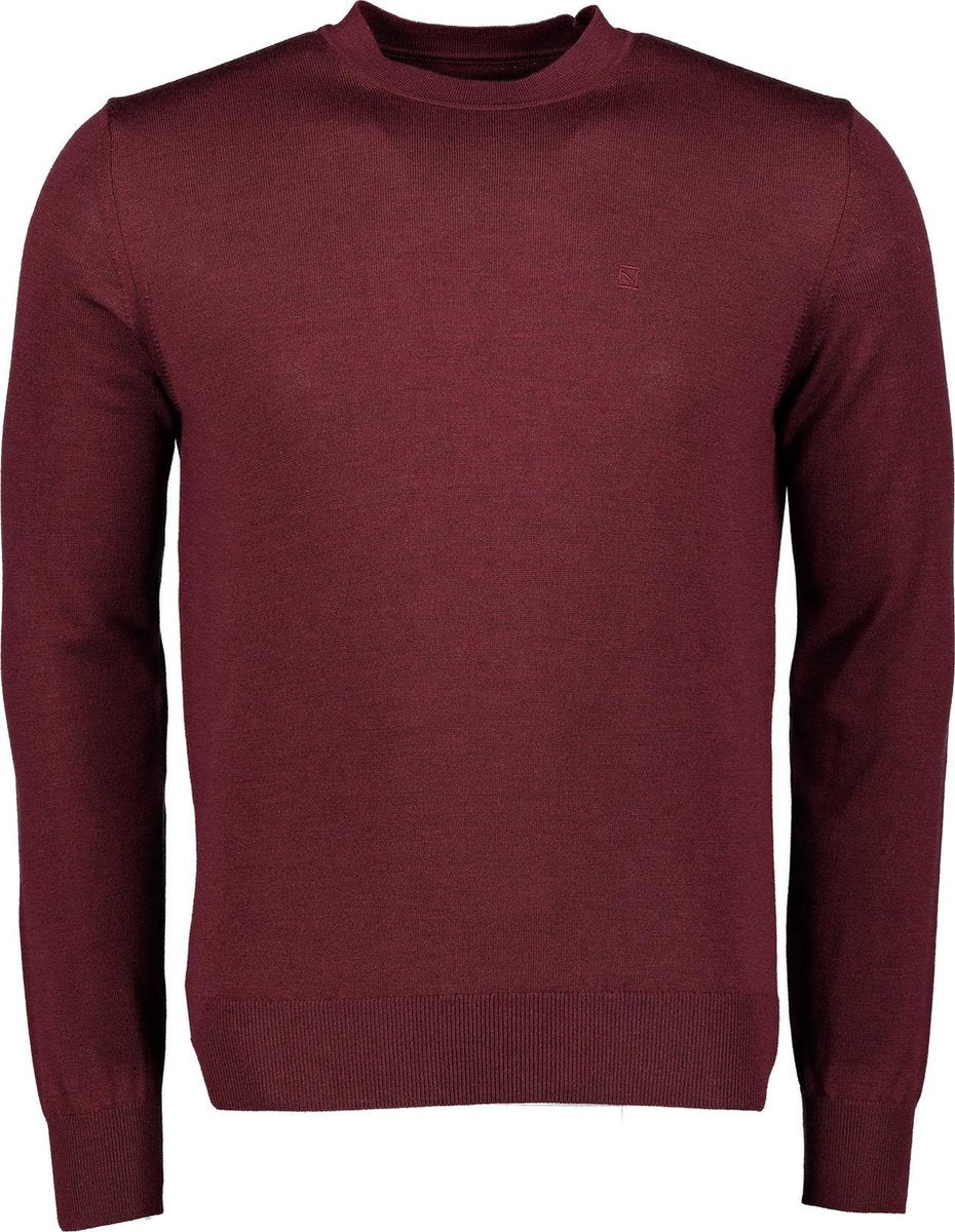 Nils Pullover - Slim Fit - Bordeaux - XL