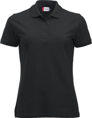 Manhattan dames polo zwart m