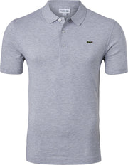 Lacoste Sport polo regular fit stretch - zilvergrijs melange -  Maat: 3XL