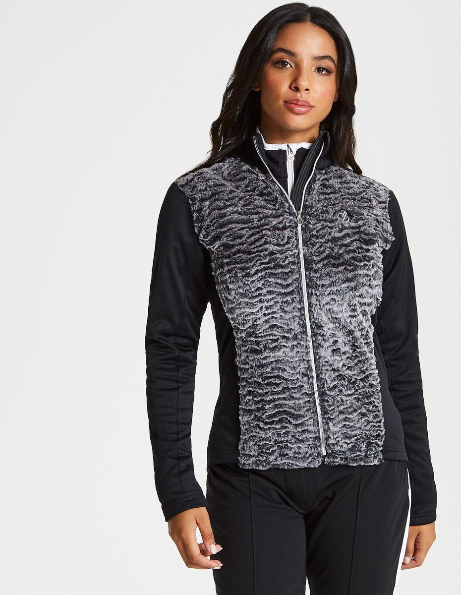 Dare2b -Impearl Sweater - Outdoortrui - Vrouwen - MAAT XXS - Grijs
