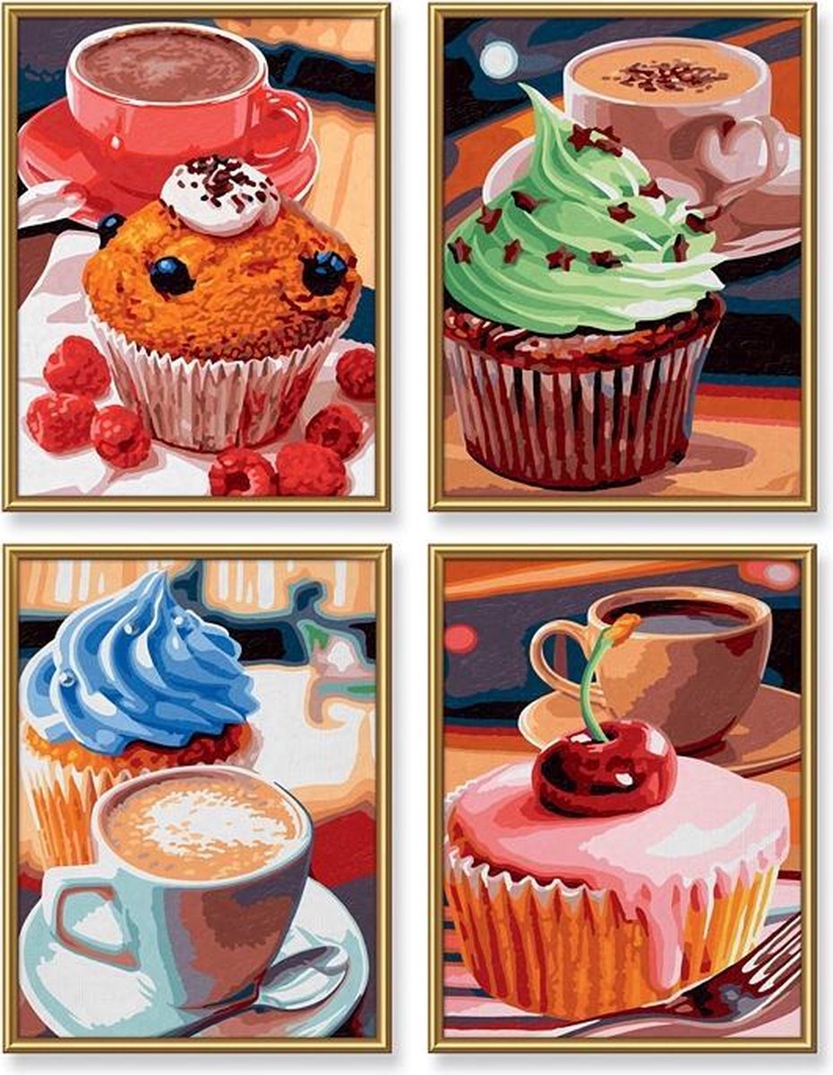 Schipper Schilderen op Nummer - Cupcakes