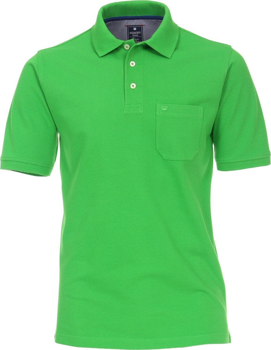 Redmond Regular Fit poloshirt - groen -  Maat: 4XL