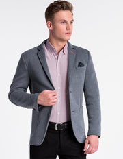Heren - Blazer - Zwart - M80