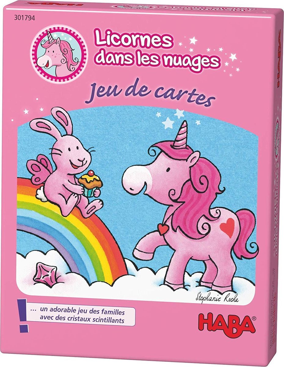 Haba Kwartspel Licornes Dans Les Nuages- Jeu De Cartes (fr)