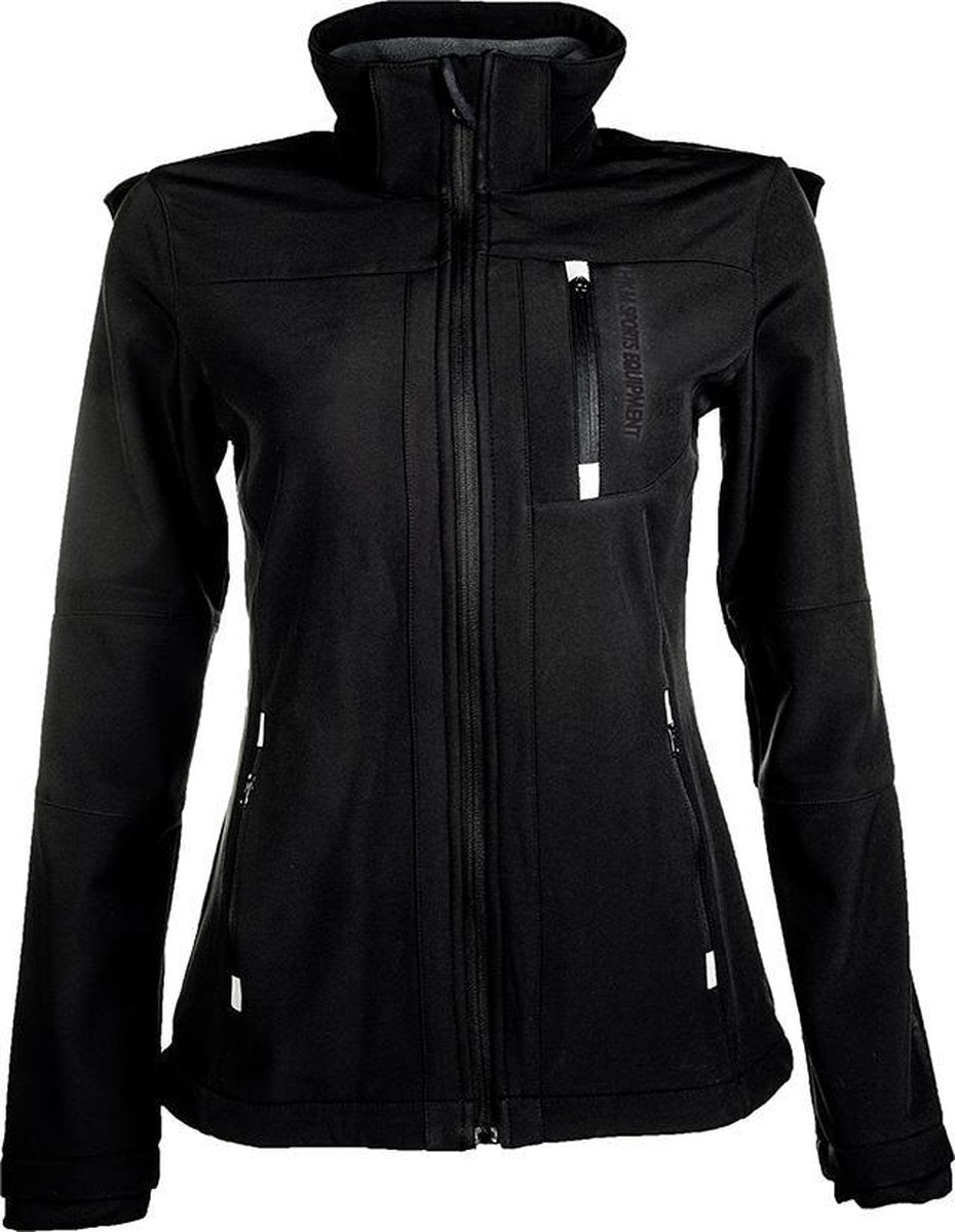 Softshelljack -Sport- Dames zwart M