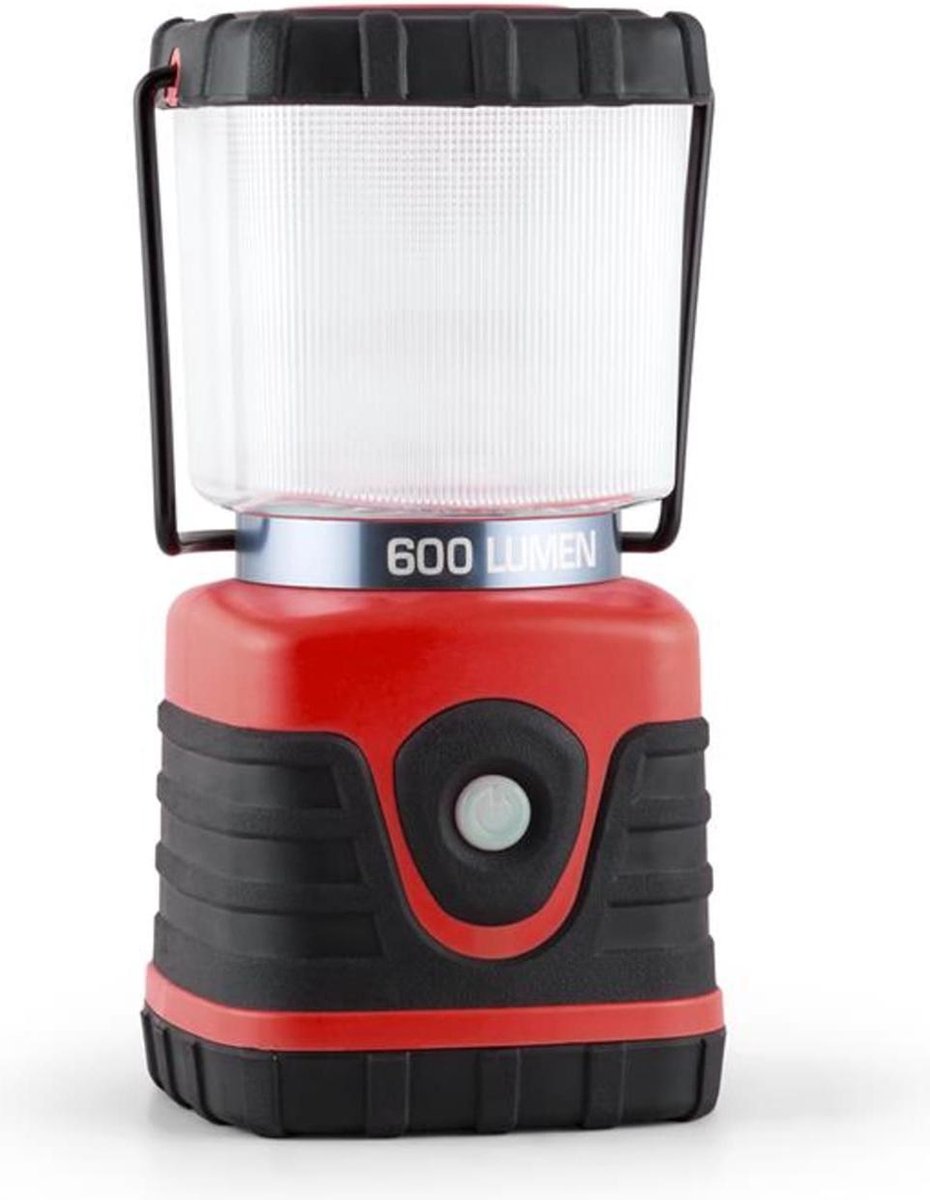 Yequuleus Campinglantaarn LED 600 Lumen 150 h 15 m hoekig rood