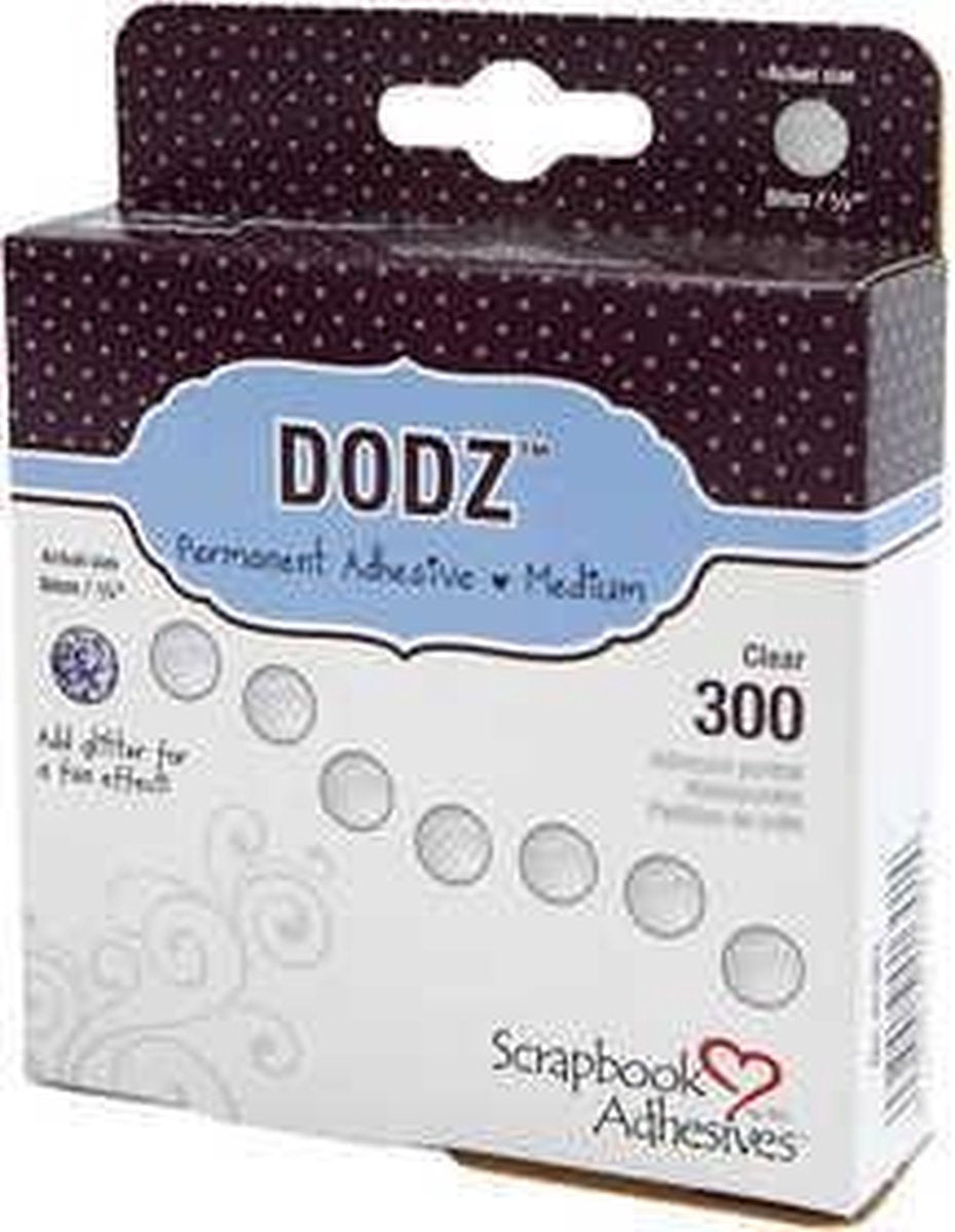 Dodz Zelfklevende Dots d: 8 mm dikte 0 5 mm medium 300stuks