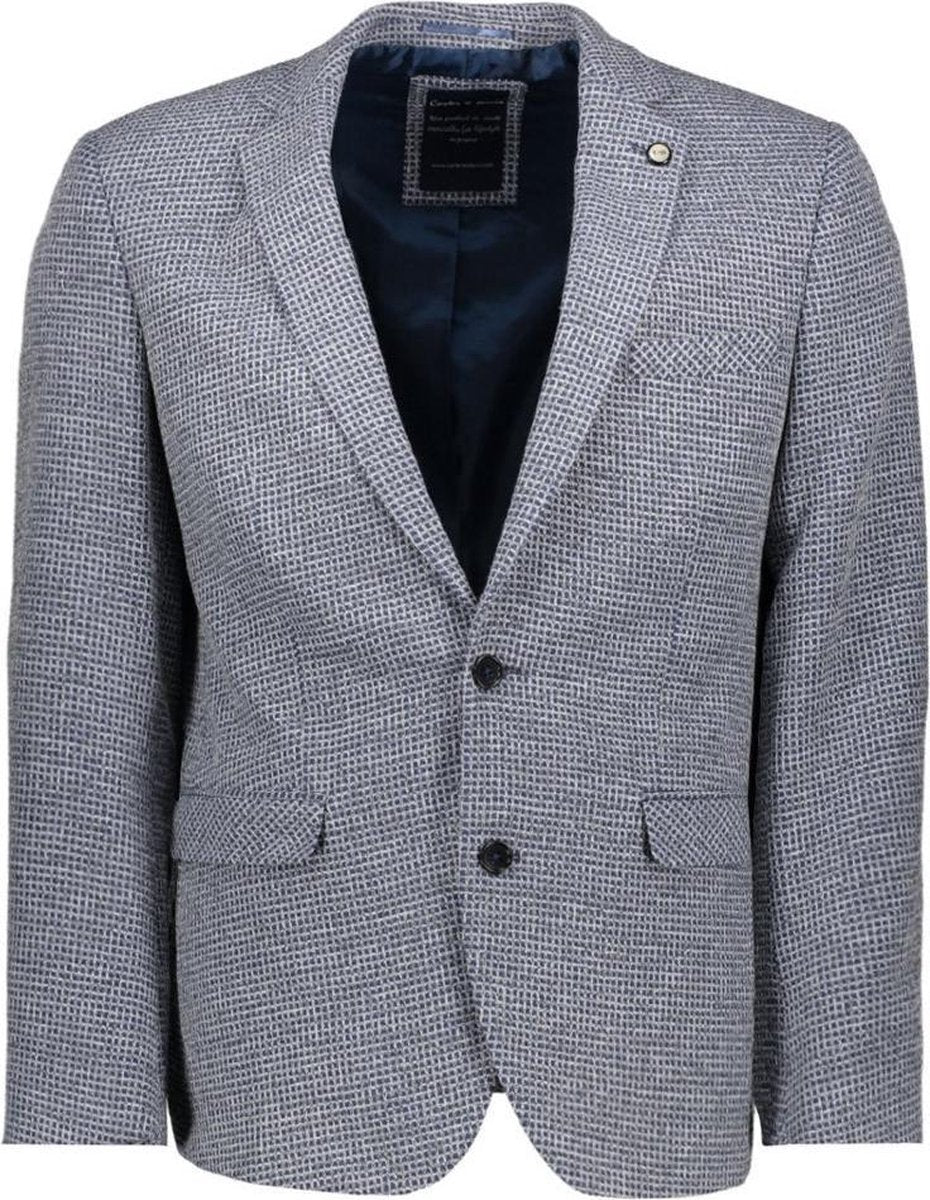 Carter & Davis Lange mouw  - 2628-2434 Colbert Blauw (Maat: 52)