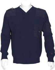 T'RIFFIC TITAN Commandotrui v-hals donkerblauw - Maat 3XL