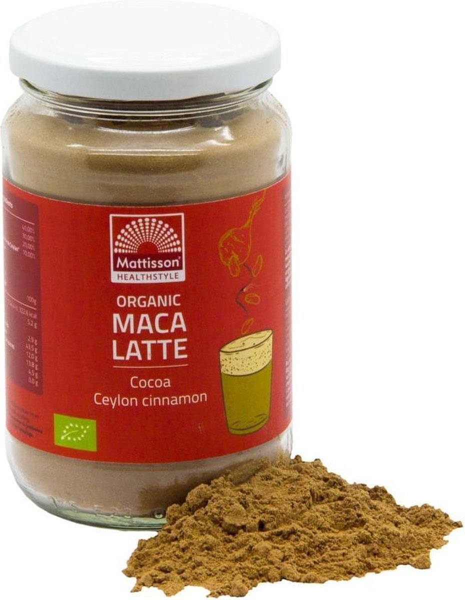 Mattisson / Maca Latte Cacao – Ceylon kaneel BIO - 160 gram