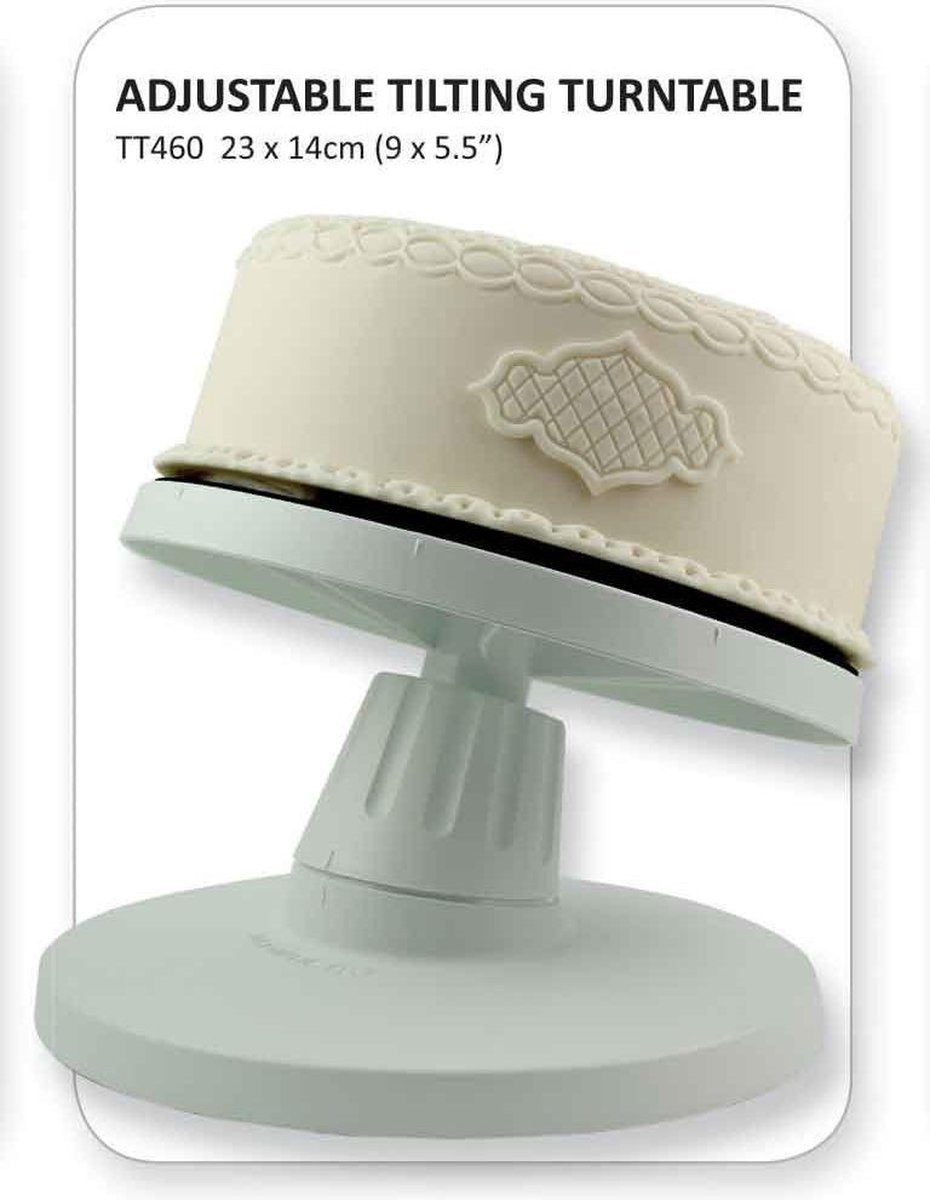 PME Kantelbaar Draaiplateau voor Taarten -23 cm-