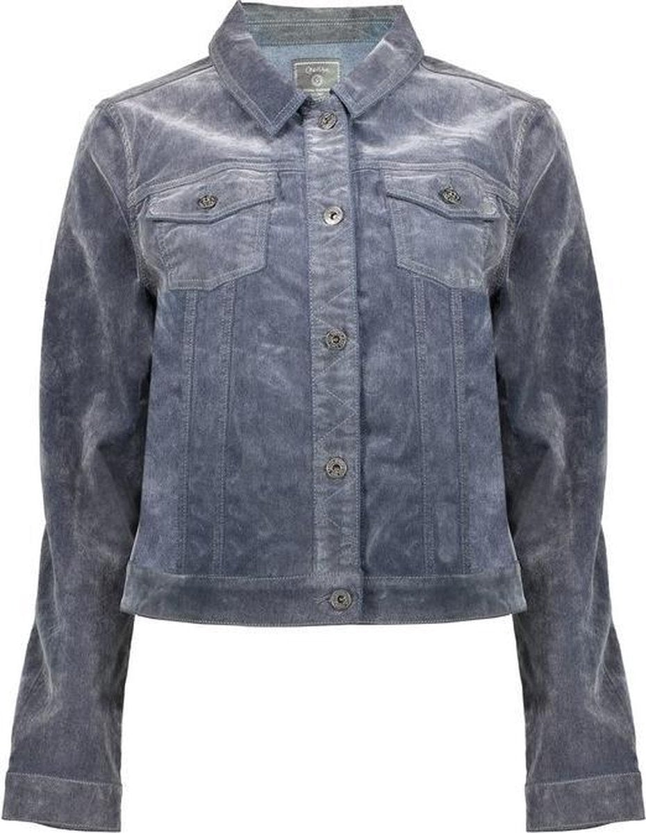 Jeansjacket flock denim Geisha