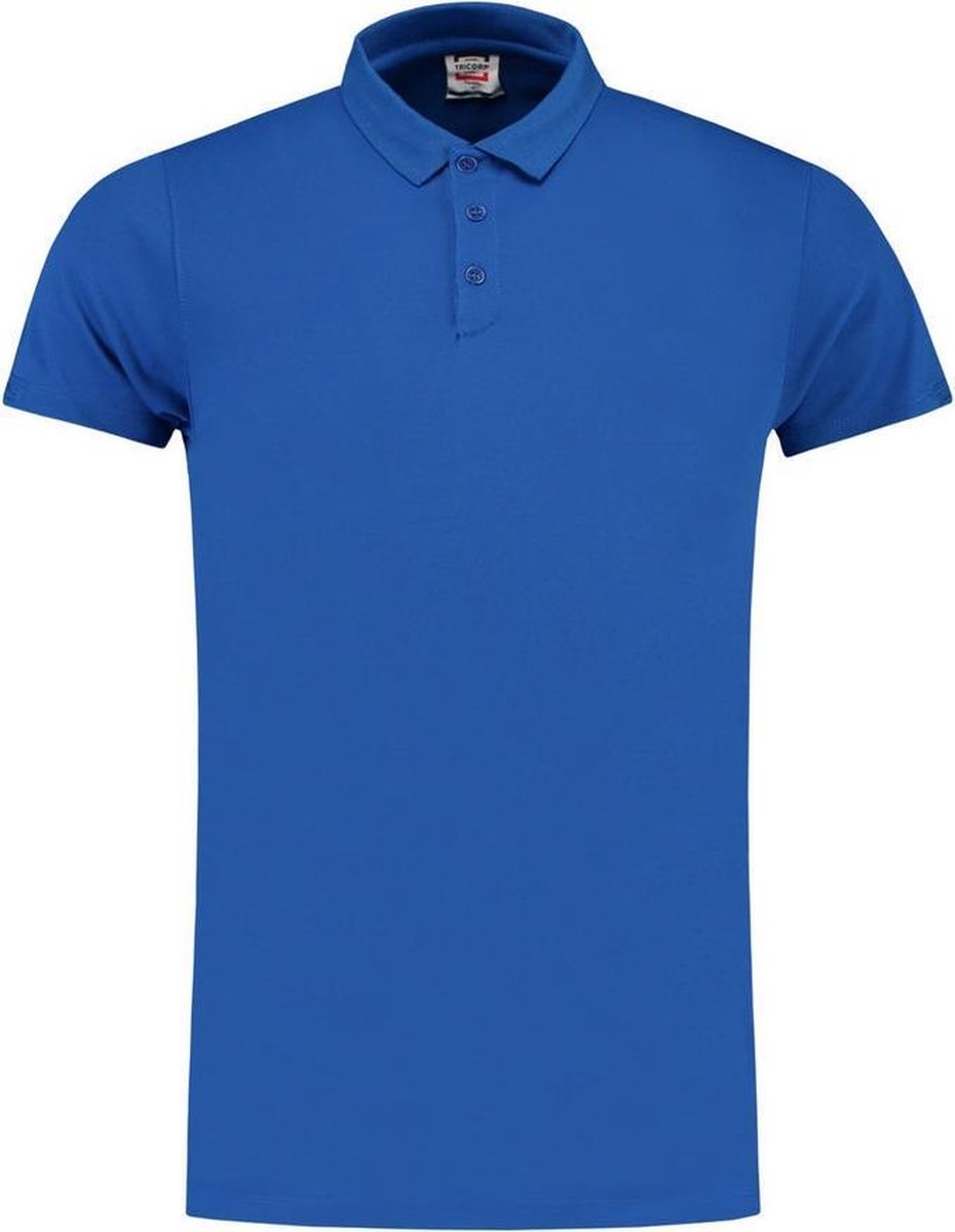 Tricorp 201013 Poloshirt Cooldry Slimfit Korenblauw maat S