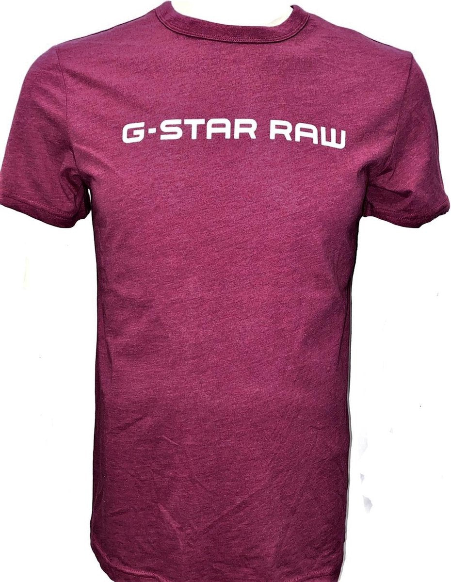 G-Star RAW T-shirt - Paars - Maat XS