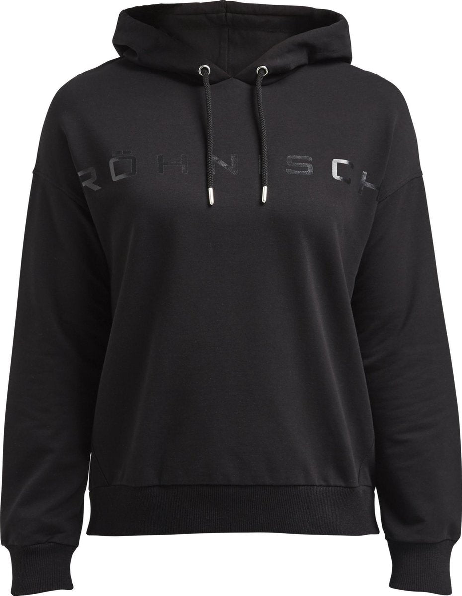 Röhnisch Hoodie Comfy Dames Zwart Maat Xl