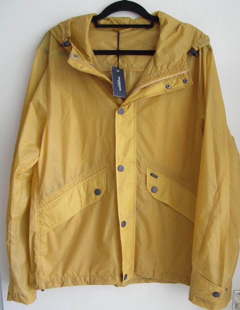 McGregor Windbreaker Regen jack Mannen - Curry - Maat 54