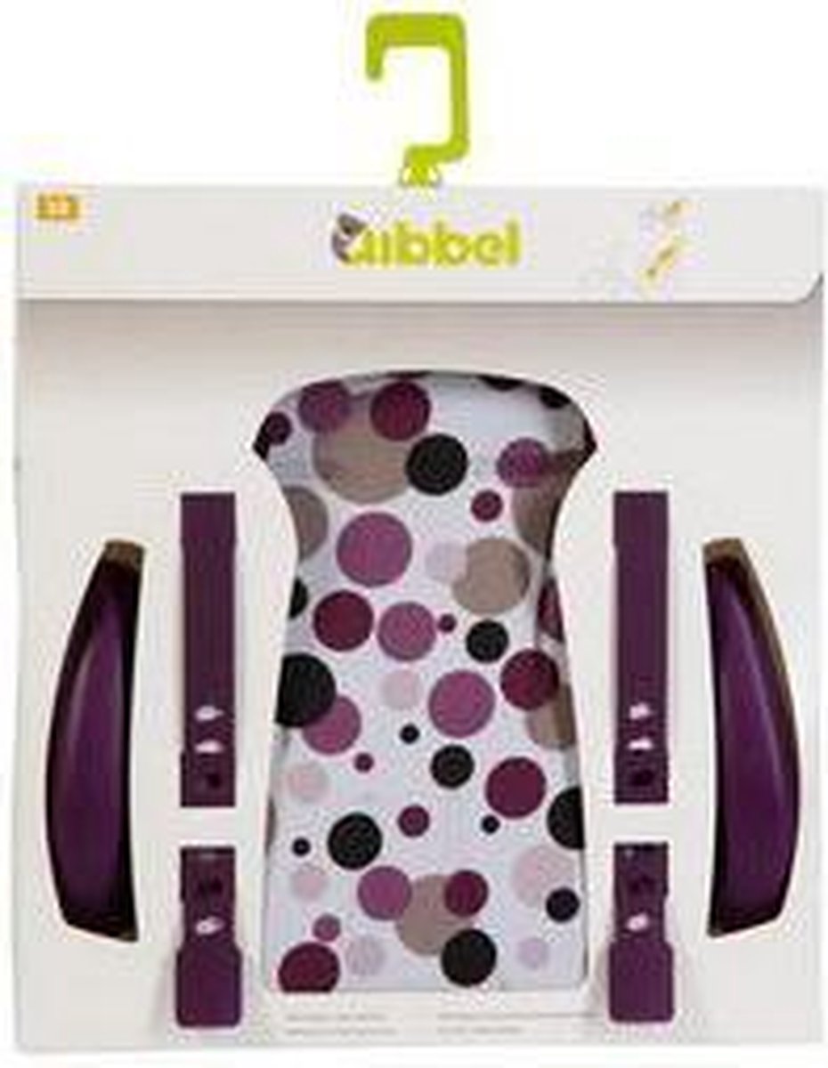 Widek - Qibbel Luxe Stylingset voor Achterzitje - Dots Paars