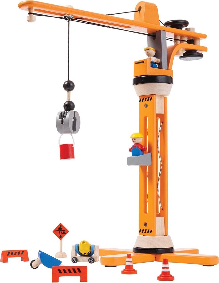 PlanToys Kraan set 6086