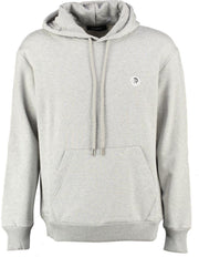 Diesel grijze oversized sweater hoodie - valt ruim - Maat XL