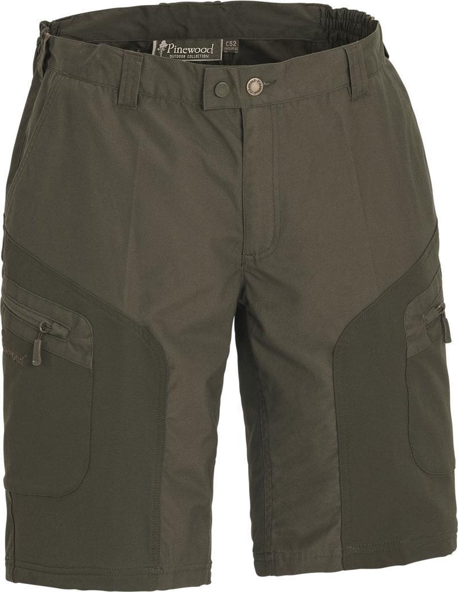 Wildmark Stretch Shorts (9584) Donker Olijfgroen/Mosgroen Korte Broek