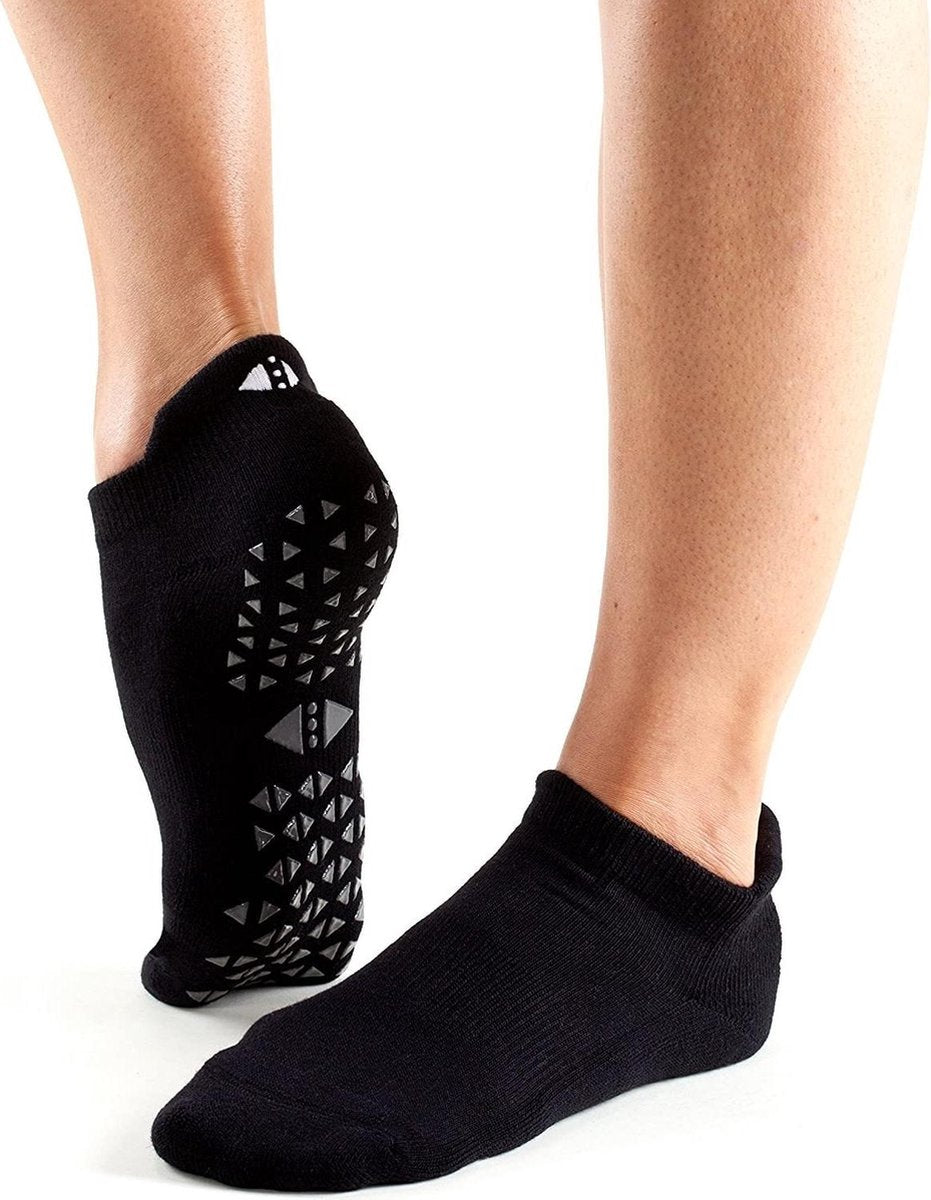 Fitness-mad Yogasokken Tavi Savvy Katoen/siliconen Zwart Maat 44-48
