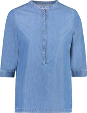 Esprit Zwangerschapsblouse - Bright Blue - Maat 40