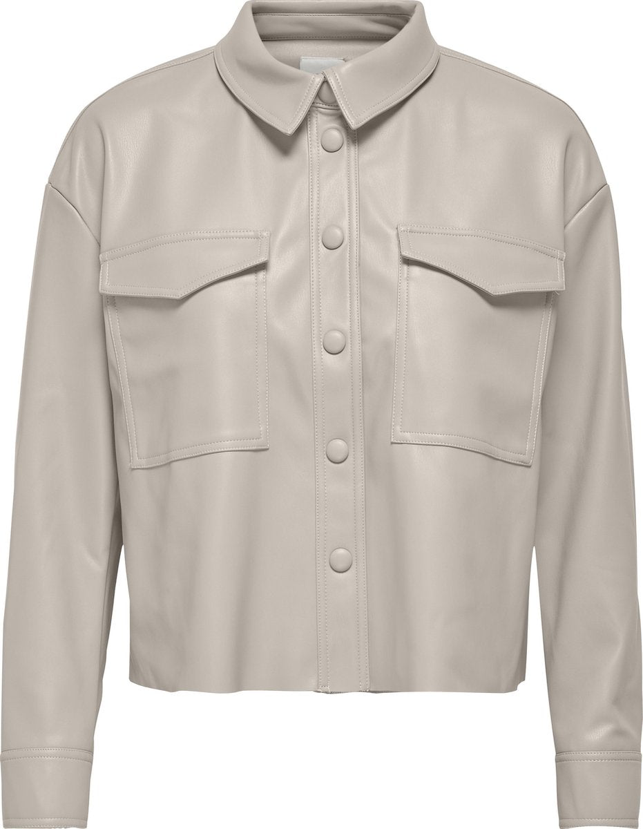 Only Marina Faux Leather Dames Jas - Maat XS