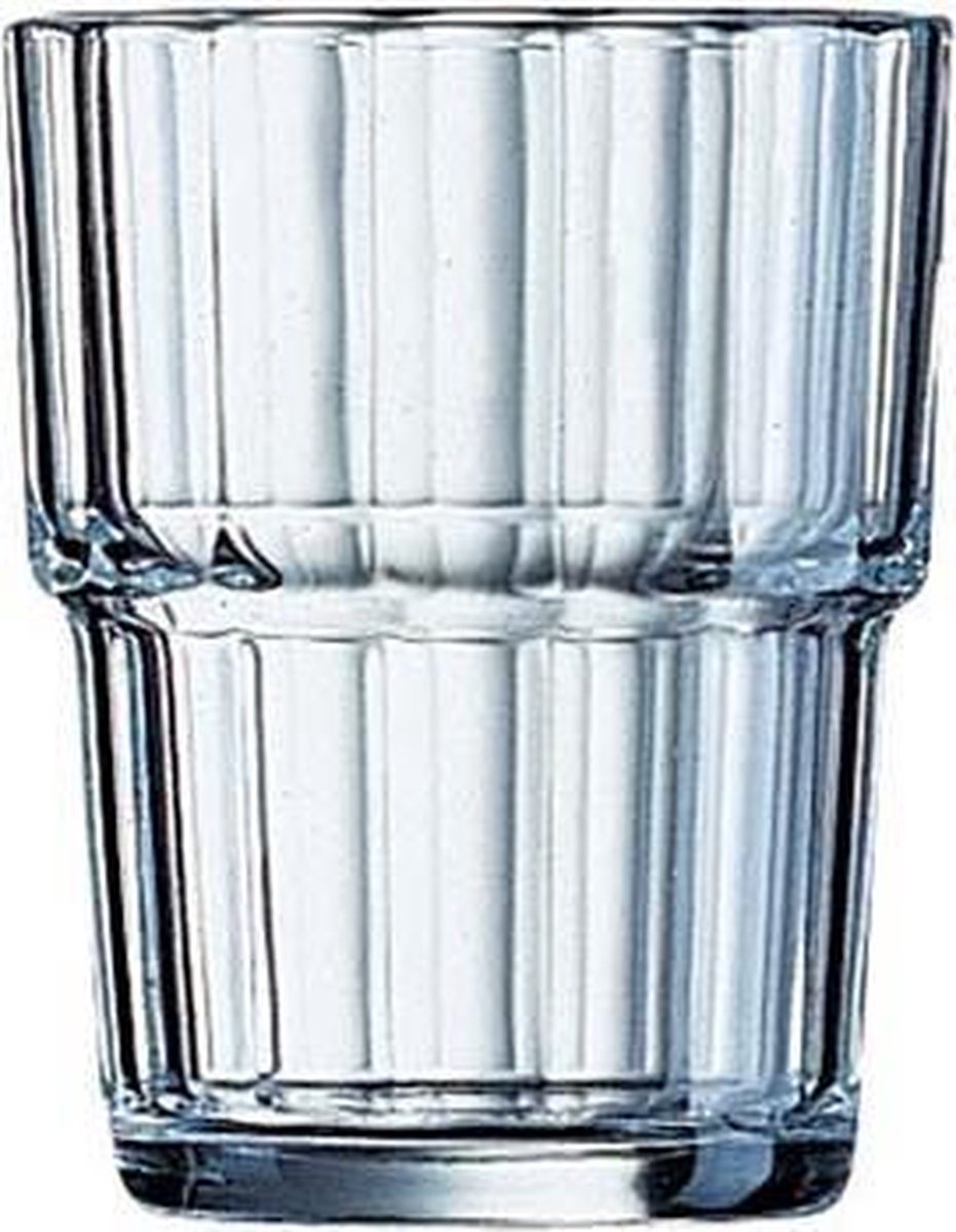 Norvege Tumbler set - Waterglazen - Drinkglazen - Luxe Whiskeyglazen - 25cl - 6 stuks