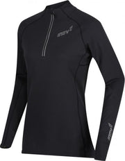 Inov-8 Technical Mid Half-Zip Dames - zwart - maat XS