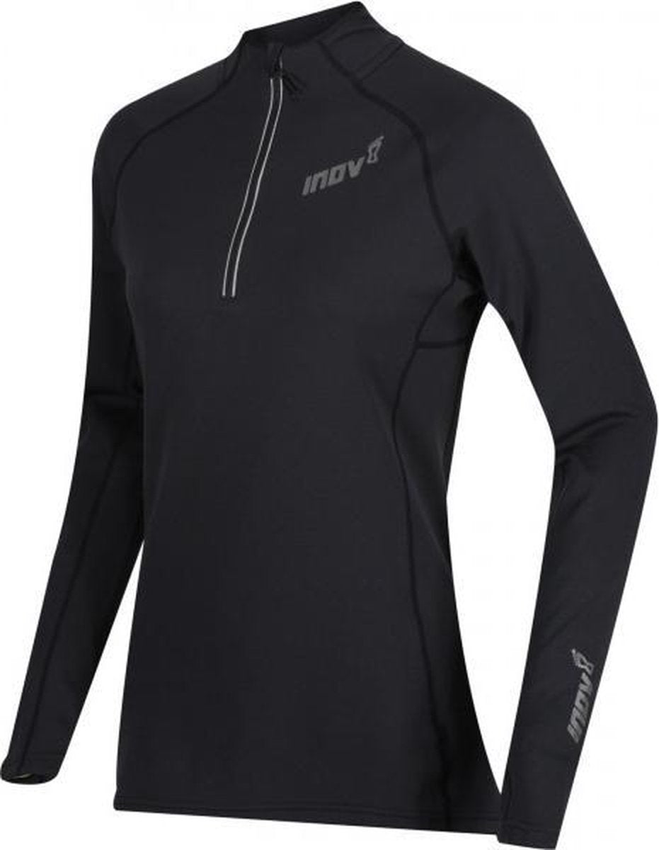 Inov-8 Technical Mid Half-Zip Dames - zwart - maat XS