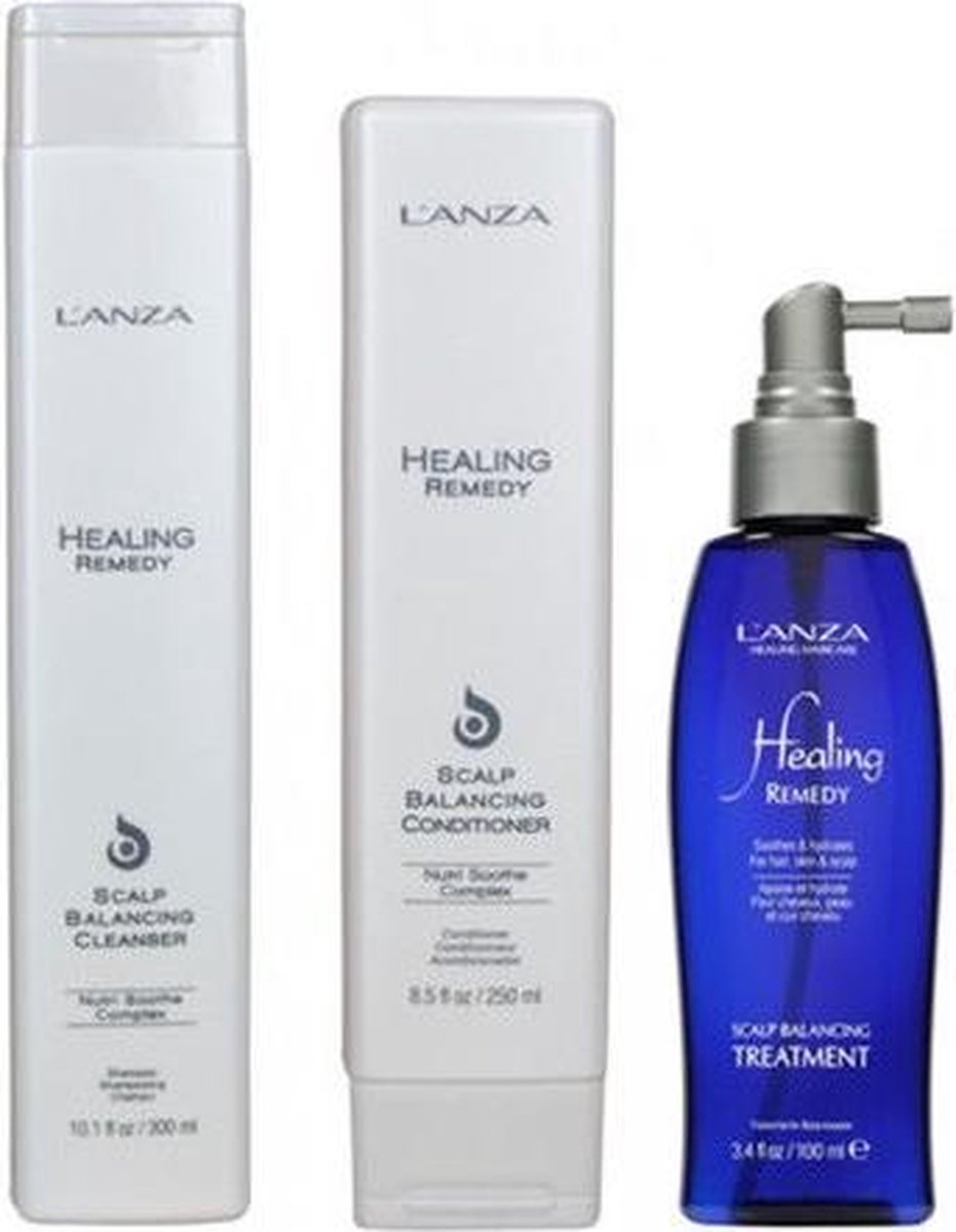 Gevoelige hoofdhuid pakket Lanza Healing Remedy Scalp Balancing