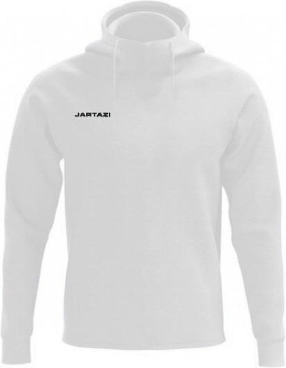 Jartazi Hoodie Premium Junior Polykatoen Wit Maat 152/164