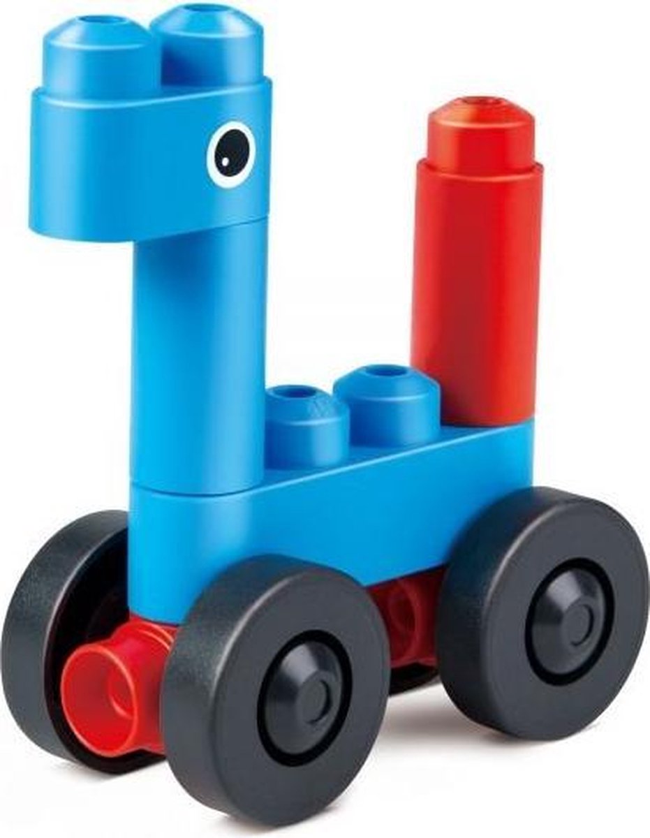 Polym Cars Creatures-blokken 7-delig Blauw