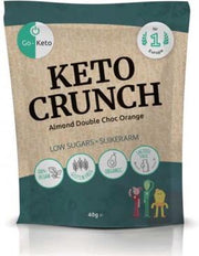 MCT Keto Crunch Amandel Dubbel Sinaasappel Go-Keto 10stks