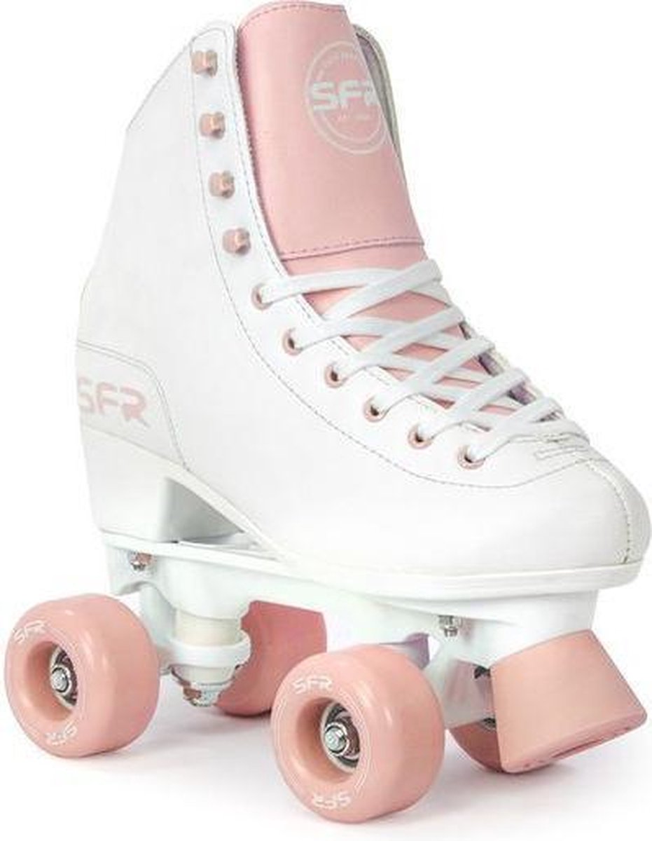 SFR Figure Rolschaatsen Wit-Roze - Maat 37
