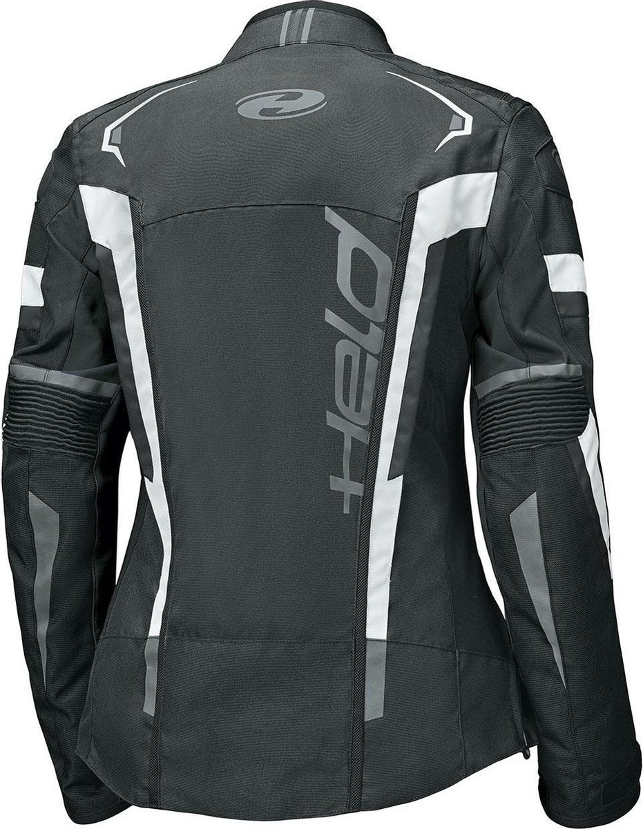 Held Imola ST Lady Black White Textile Motorcycle Jacket  M