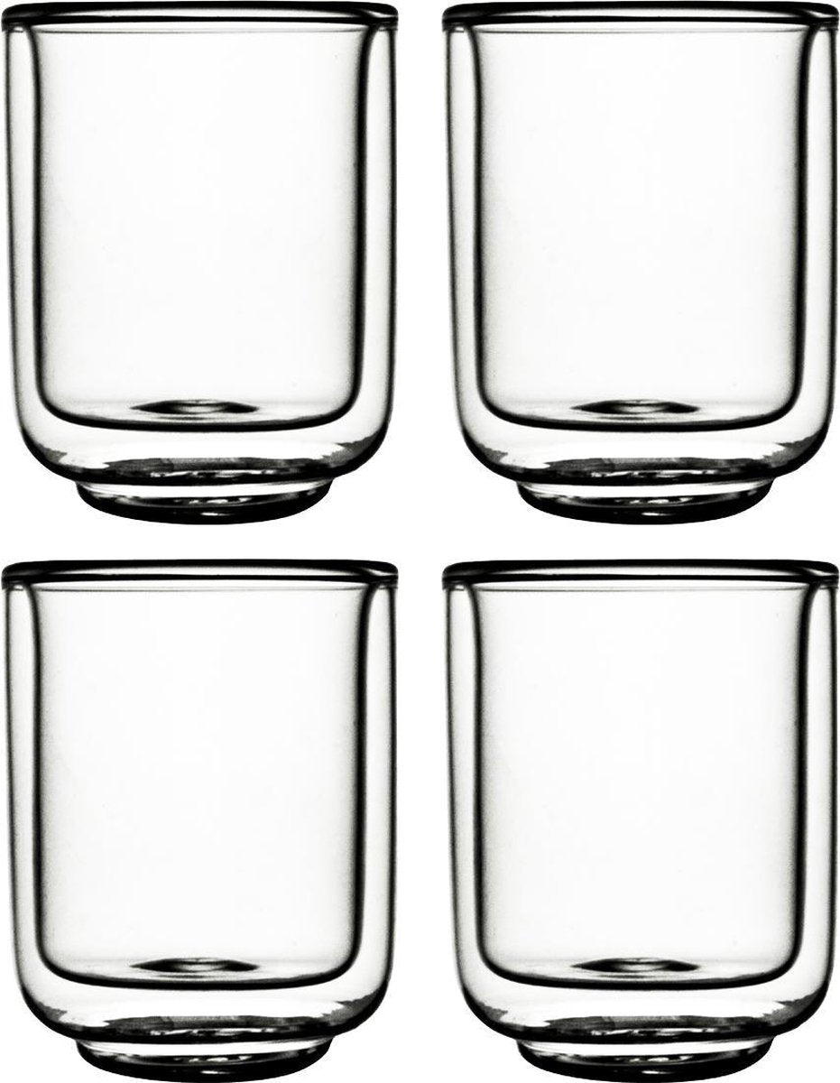 FIKA glas dubbelwandig 100 ml - set 2 stuks