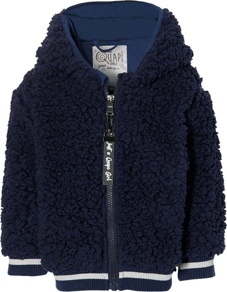 Quapi mini girls - Elodie borgvest / jasje W200 Dark Blue