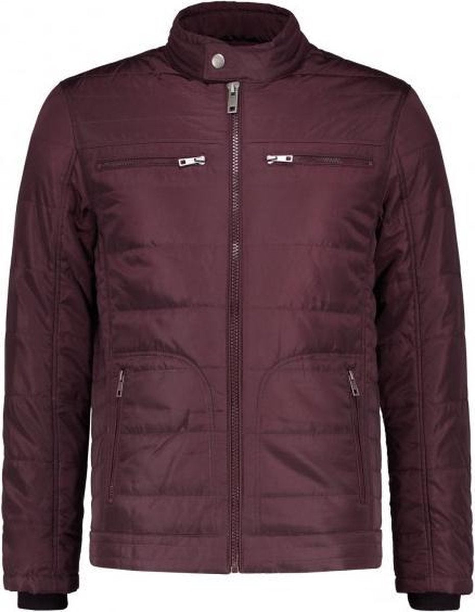GENTS | Jack Down Jas Heren | Gevoerde Jas wine 0057 Maat 48