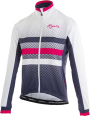 Ds Winterjack Dot- Blauw/Wit/Roze XS