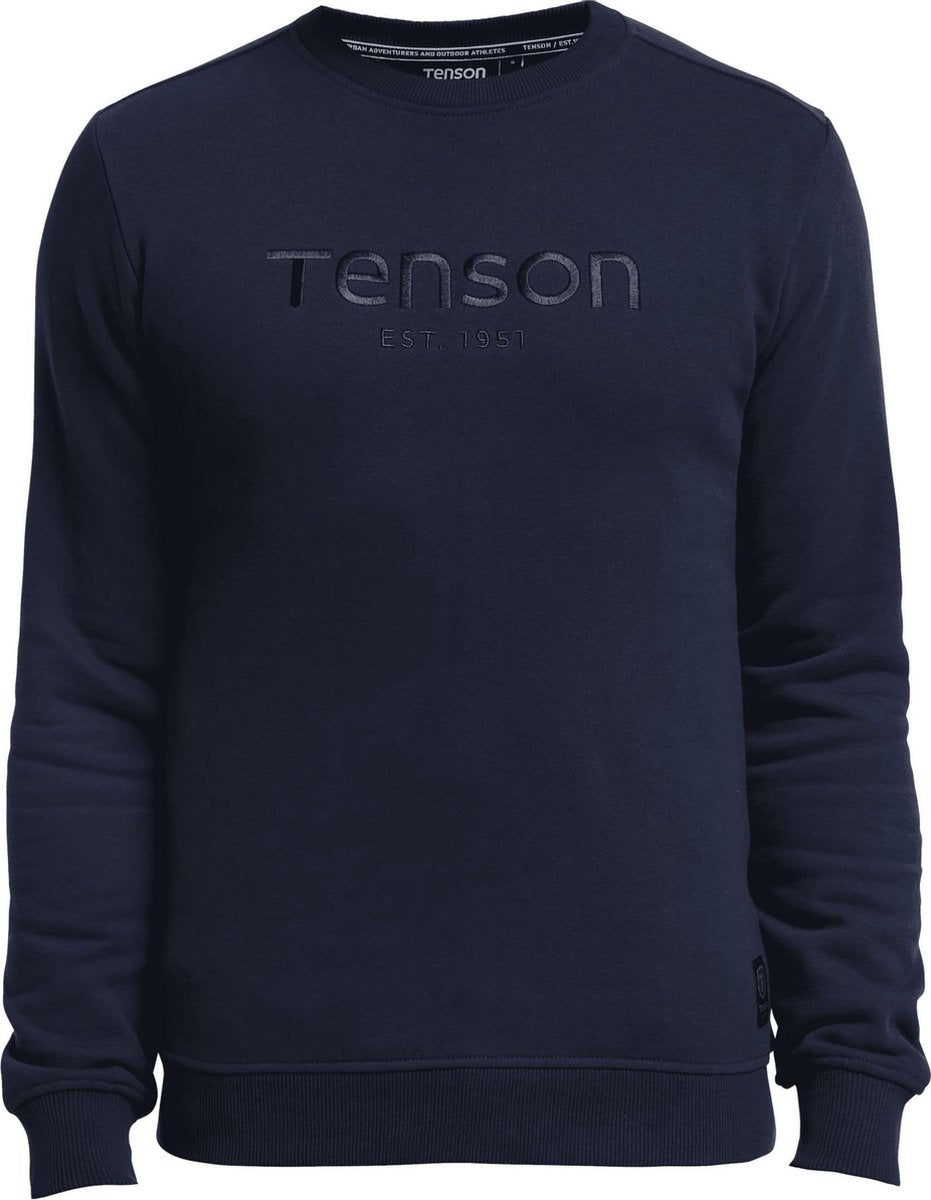 Tenson Essential Sweater M - Trui - Heren - Marine Blauw - Maat XL