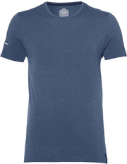 Heren T-shirt Seamless SS Dark Blue Heather