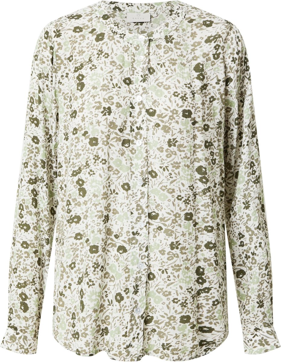 Kaffe blouse moana Donkergroen-38 (M)